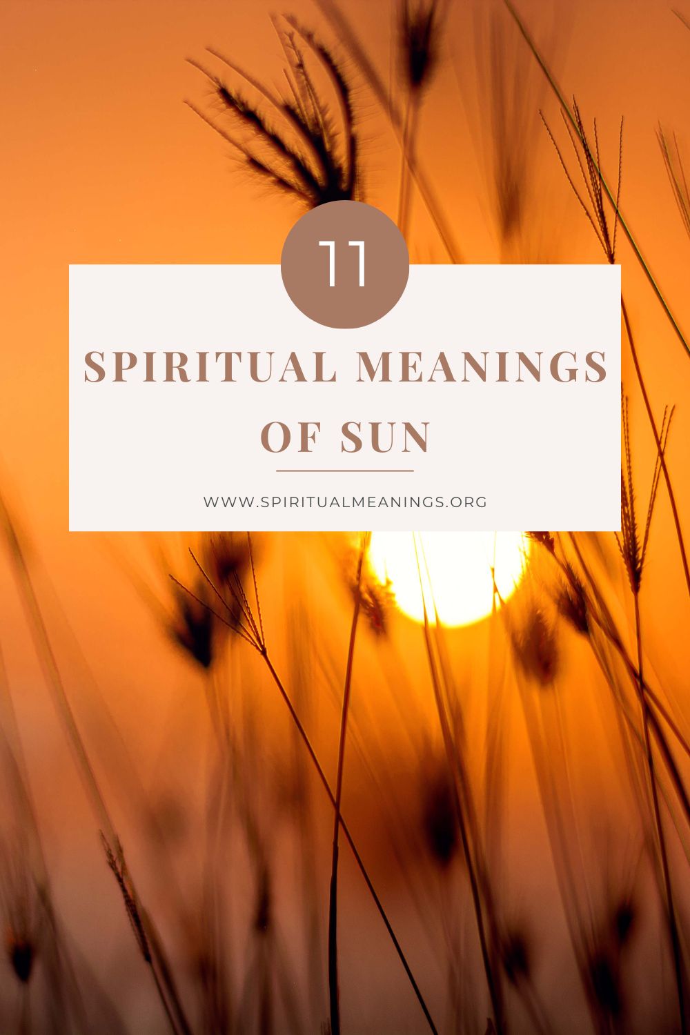 11 Spiritual Meanings of Sun