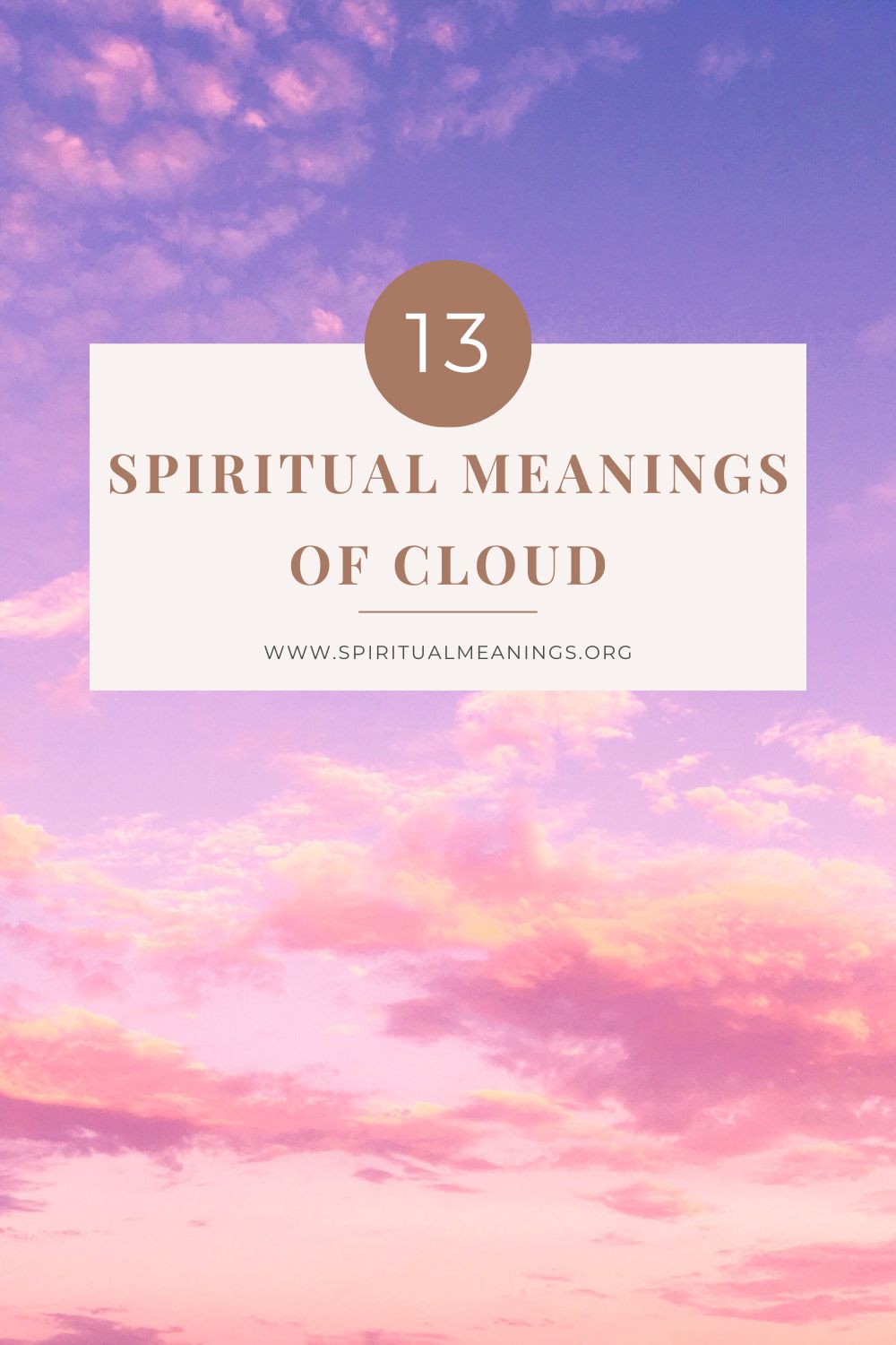 Spiritual Meanings Of Cloud