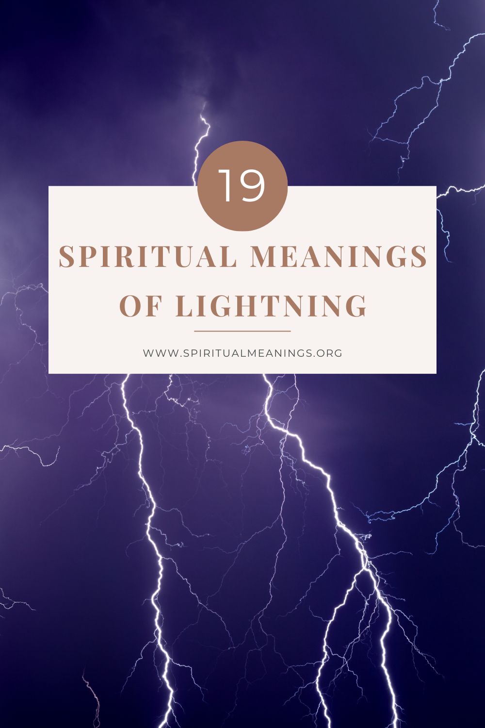 Spiritual Meanings Of Lightning