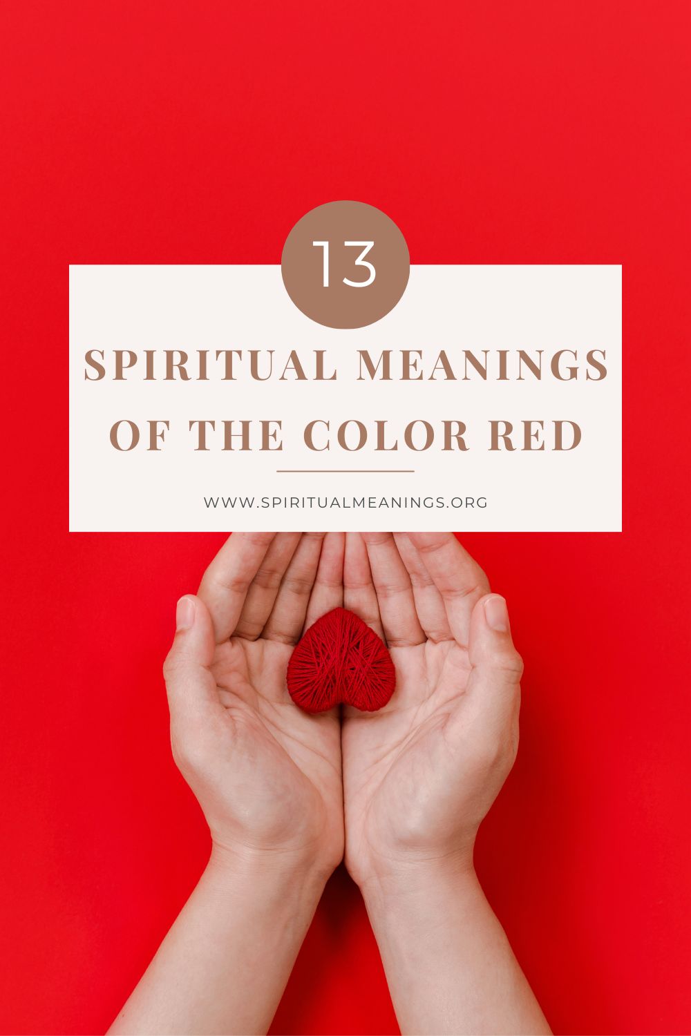 Spiritual Meanings Of The Color Red