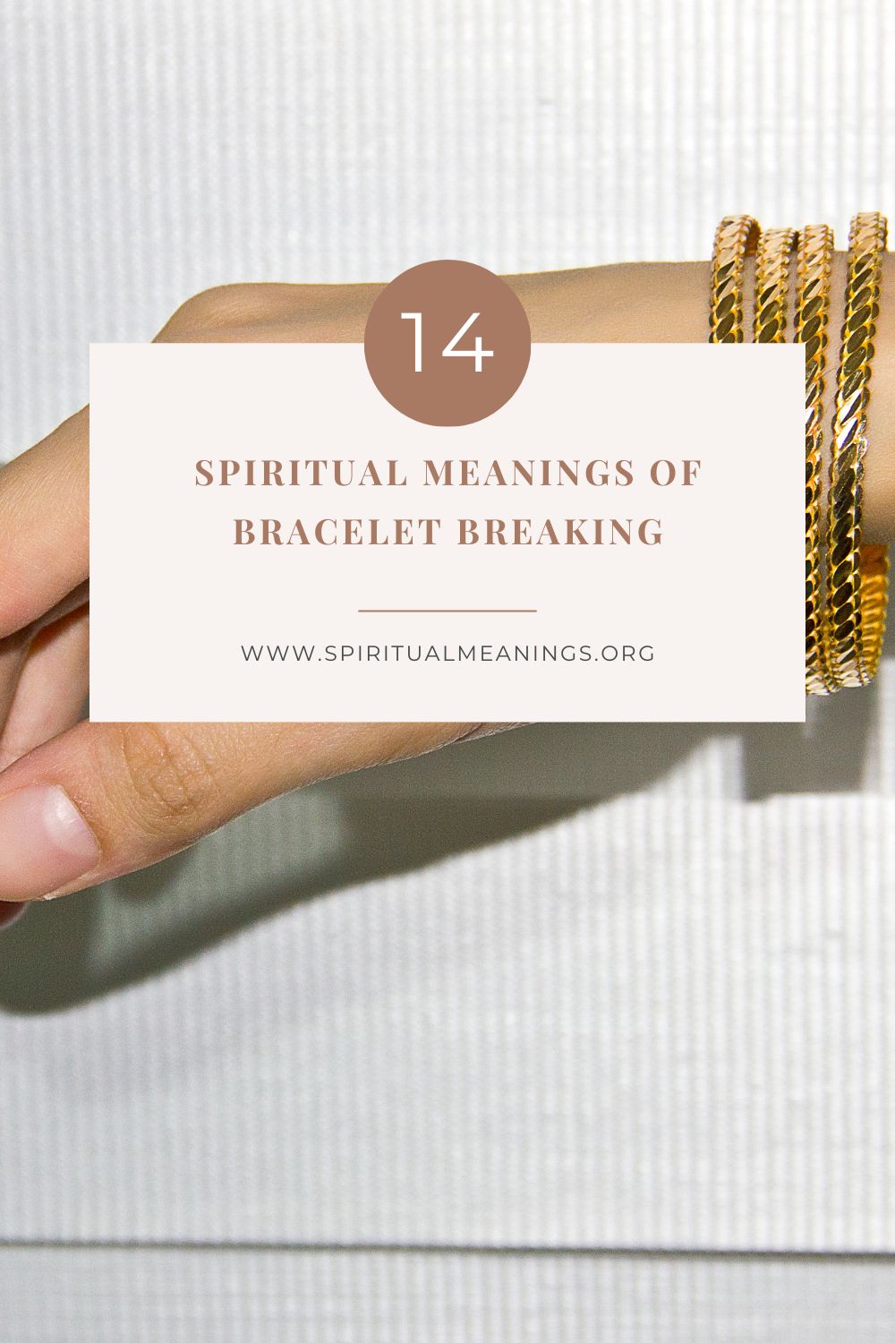 What does it mean when your bracelet breaks?