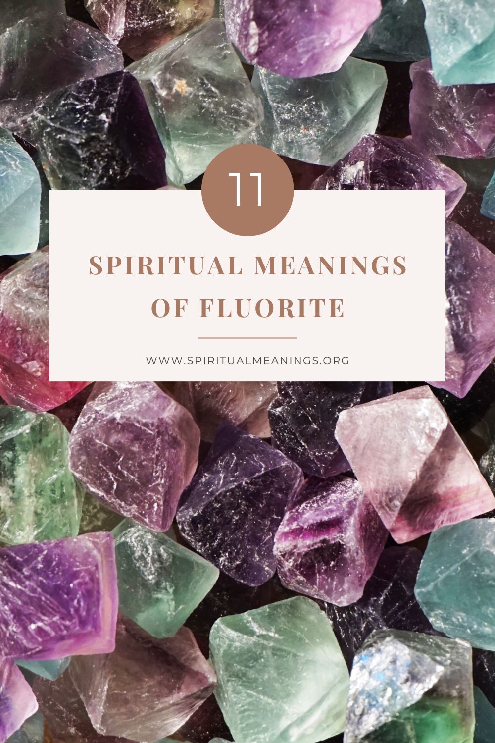 11 Spiritual Meanings of Fluorite pin