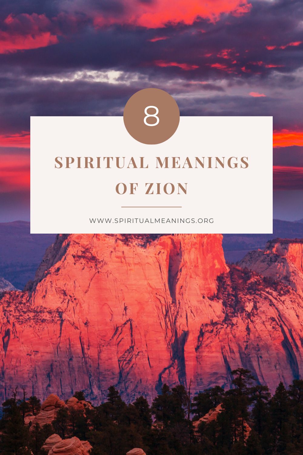 8 Spiritual Meanings of Zion pin