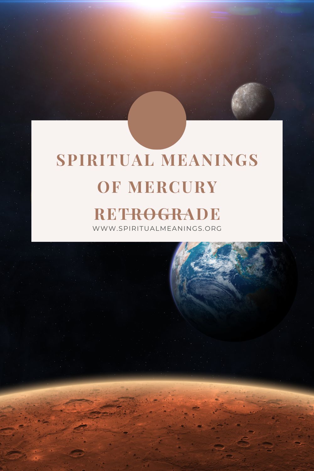 What is Mercury Retrograde Spiritual Meaning pin