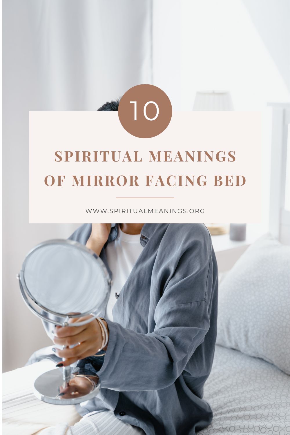 10 Spiritual Meanings of Mirror Facing Bed pin