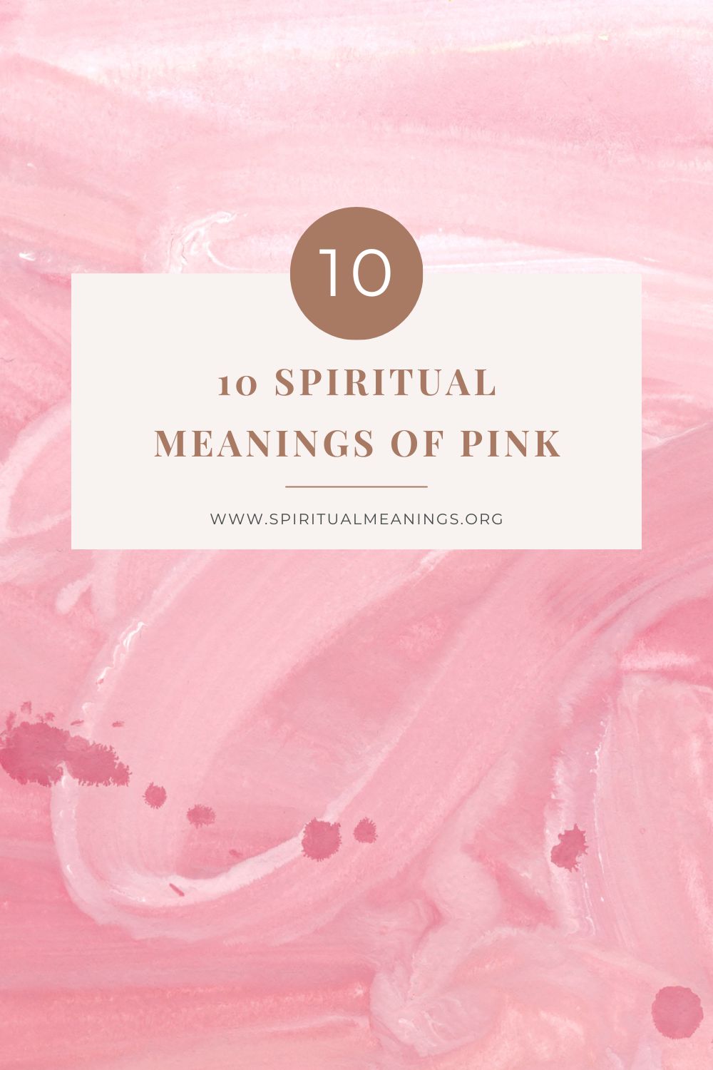10 Spiritual Meanings of Pink pin 1