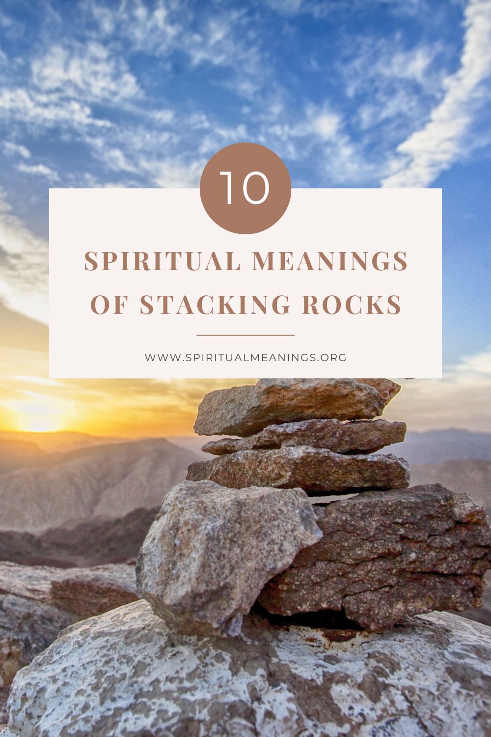 10 Spiritual Meanings of Stacking Rocks pin2