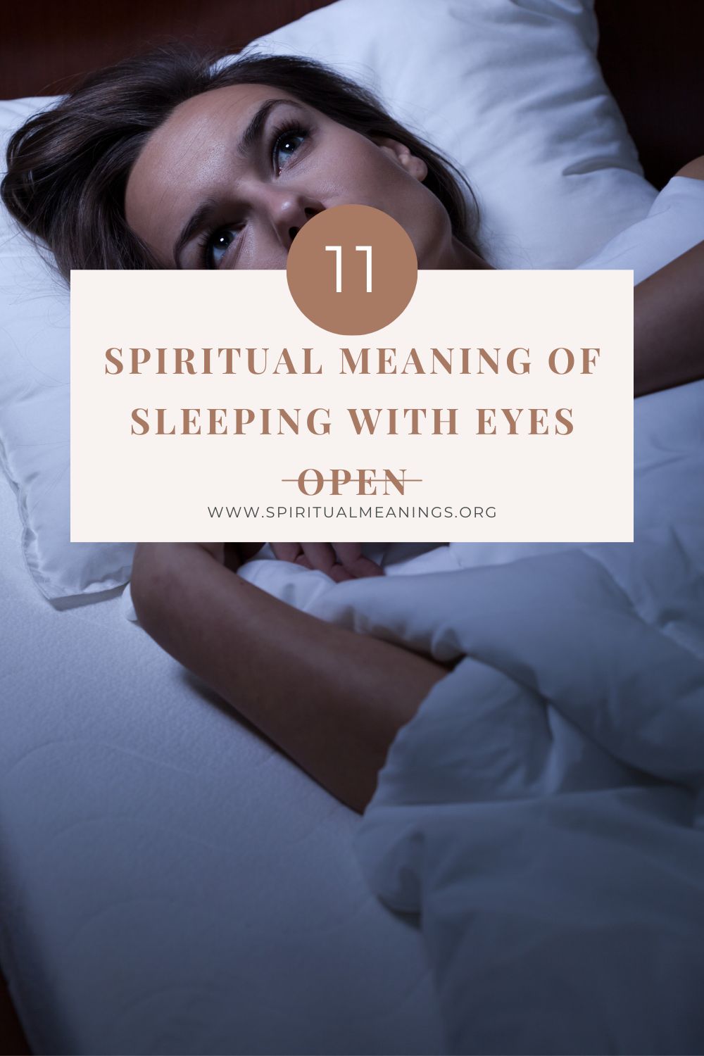 11 Spiritual Meaning of Sleeping with Eyes Open pin
