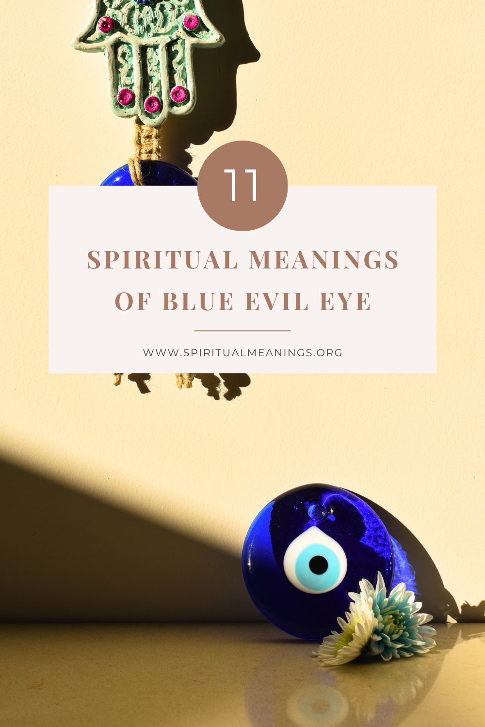 11 Spiritual Meanings of Blue Evil Eye pin