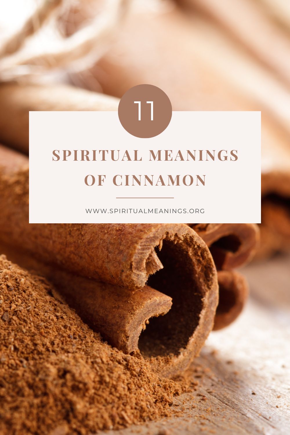 11 Spiritual Meanings of Cinnamon pin