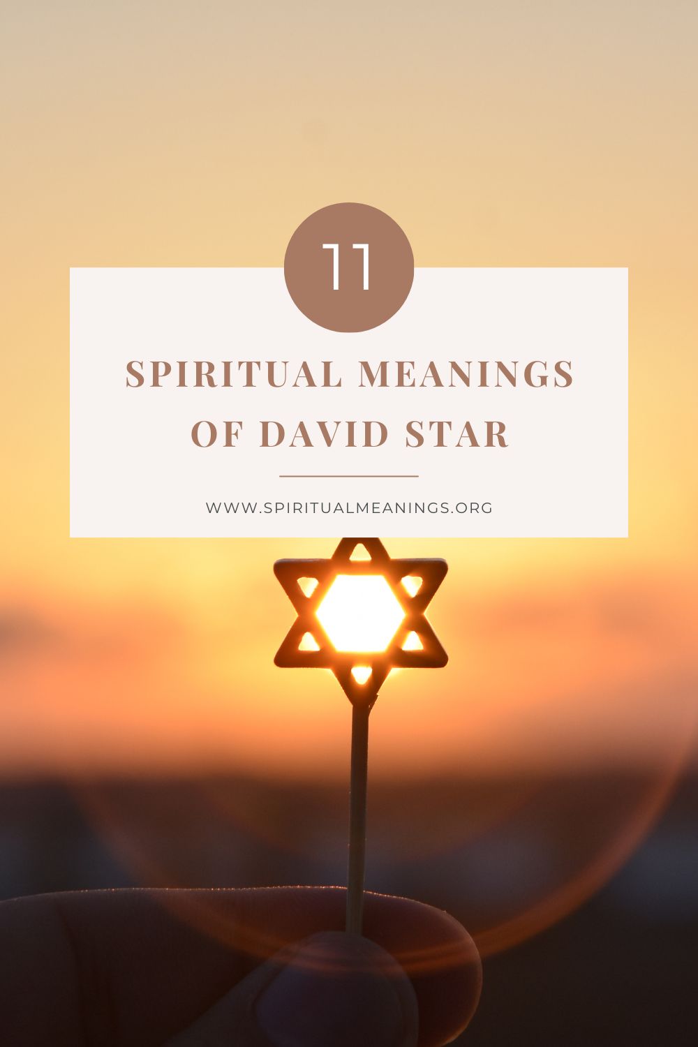 11 Spiritual Meanings of David Star pin