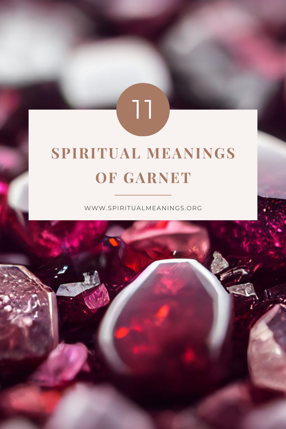 11 Spiritual Meanings of Garnet pin