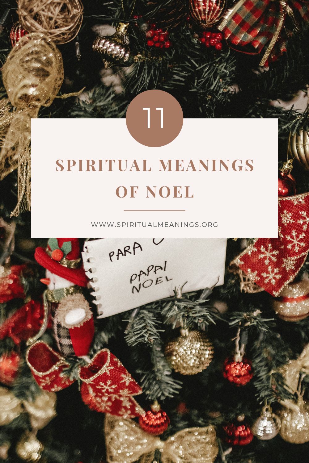 11 Spiritual Meanings of Noel pin