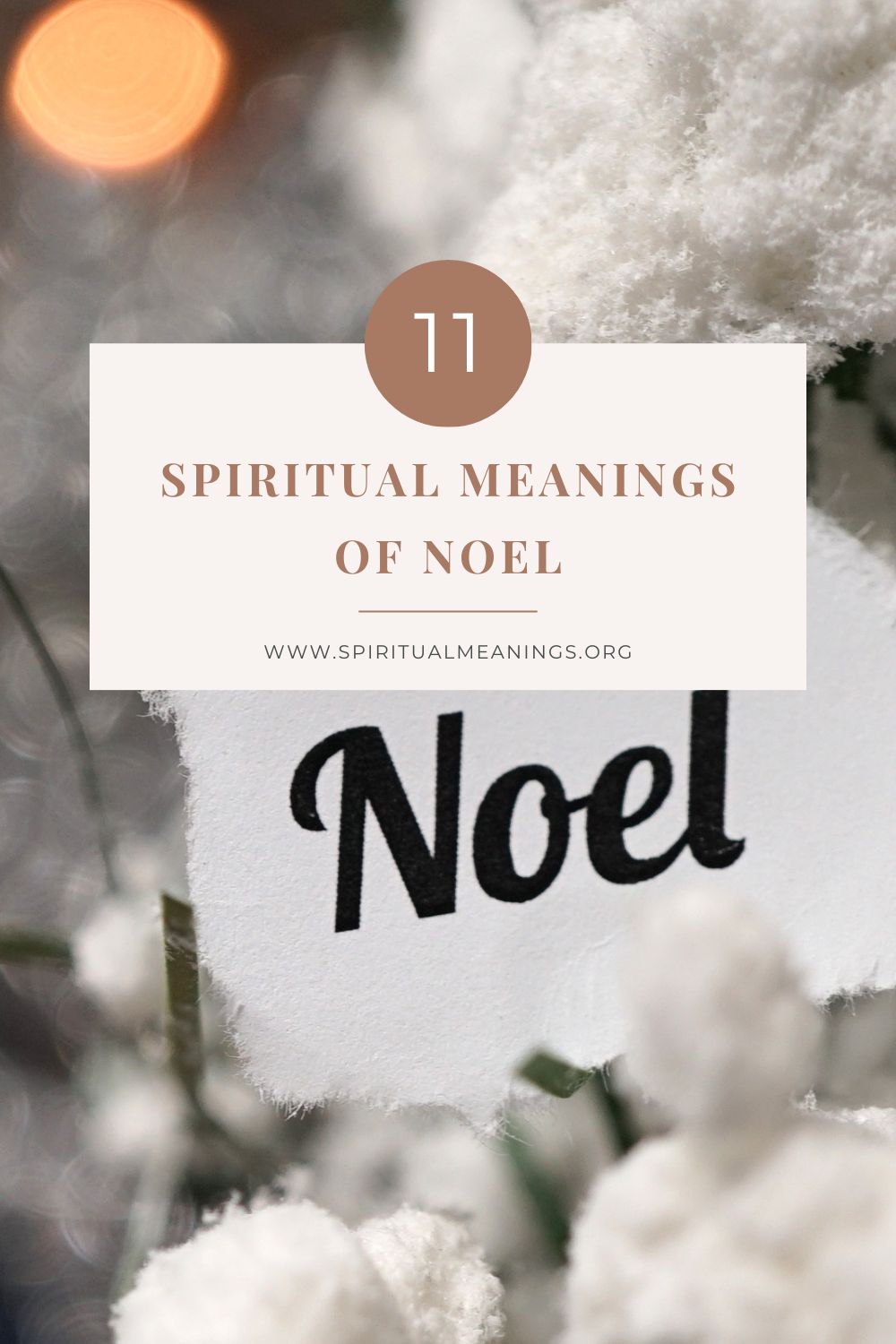 11 Spiritual Meanings of Noel pin