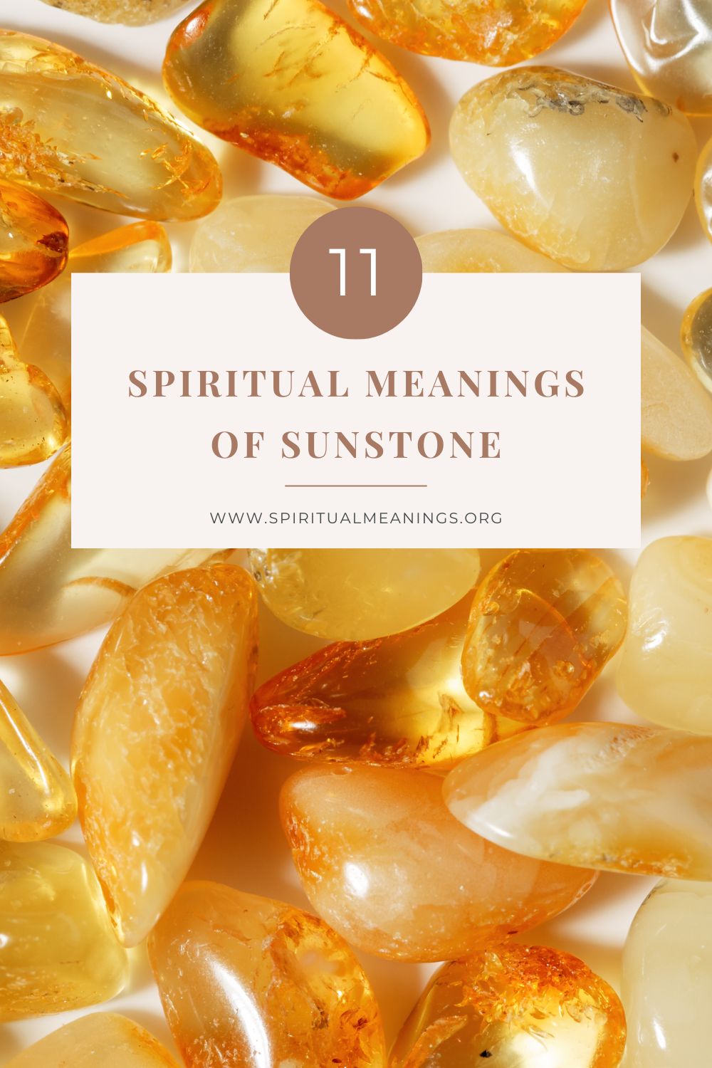 11 Spiritual Meanings of Sunstone pin