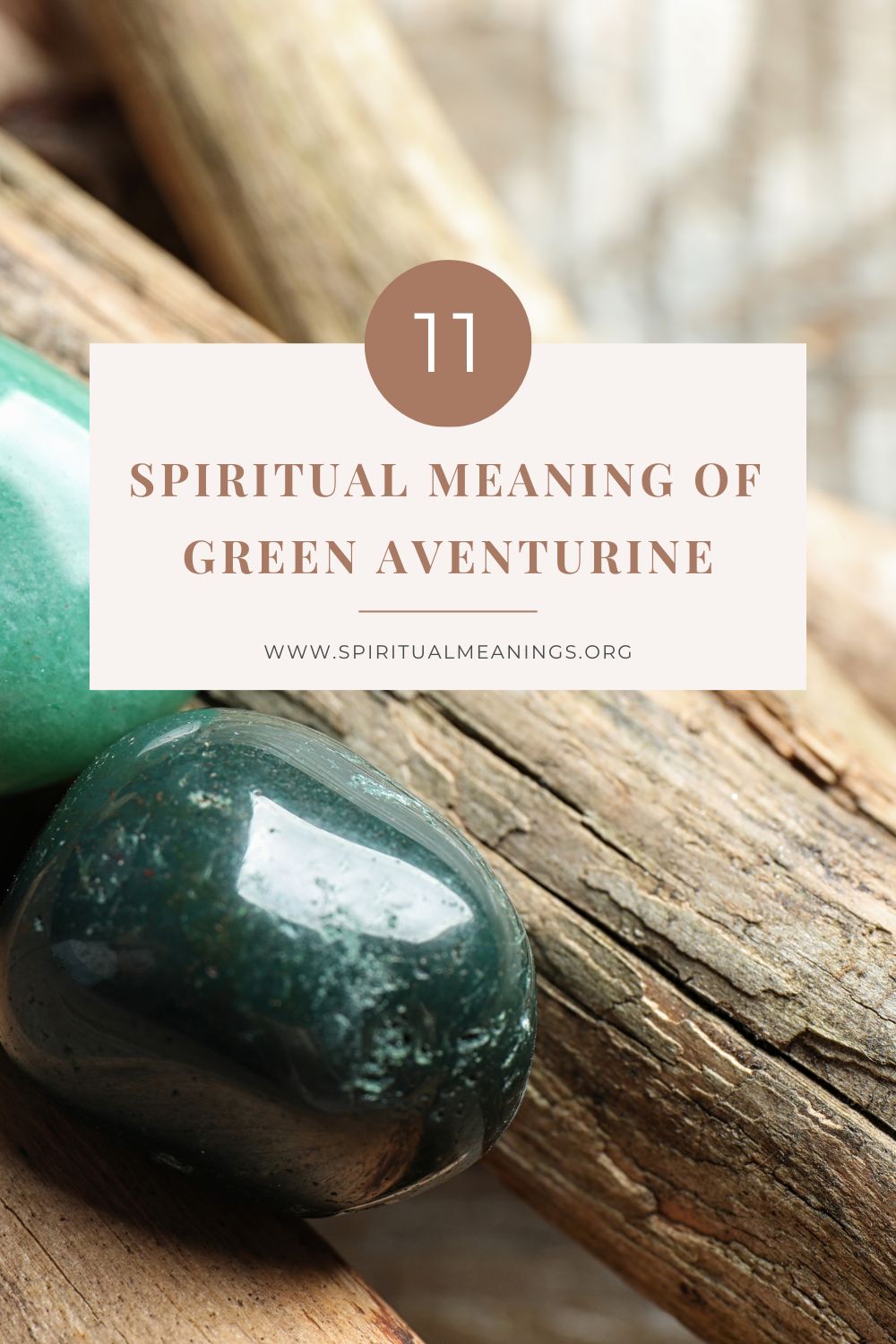 Green Aventurine Spiritual Meaning pin 1