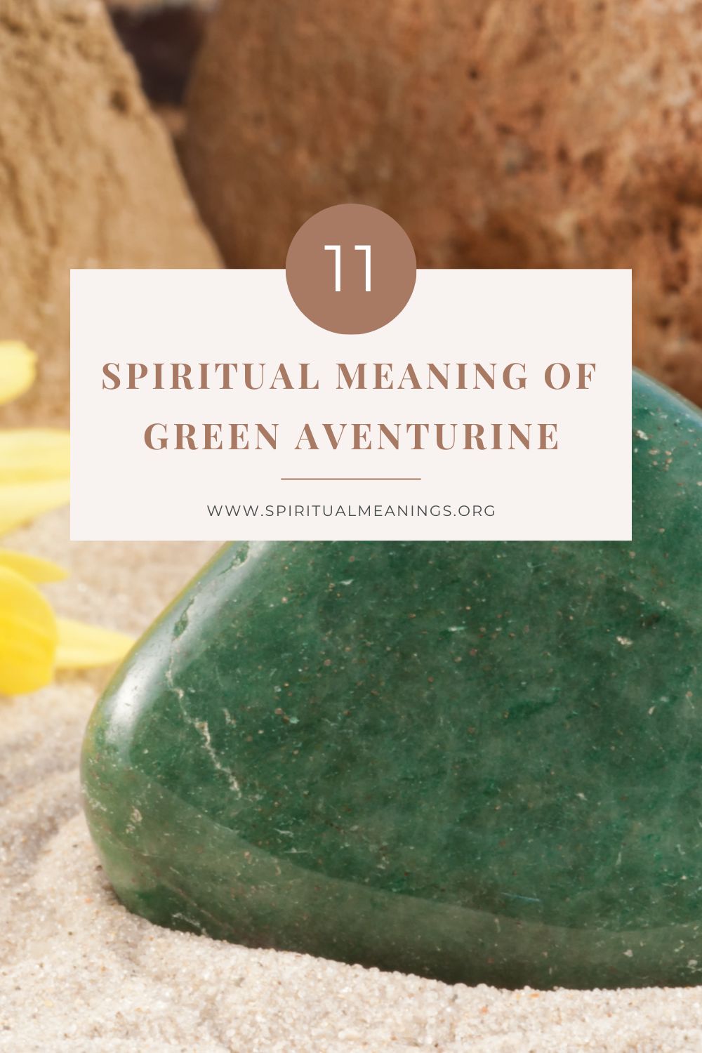Green Aventurine Spiritual Meaning pin 2