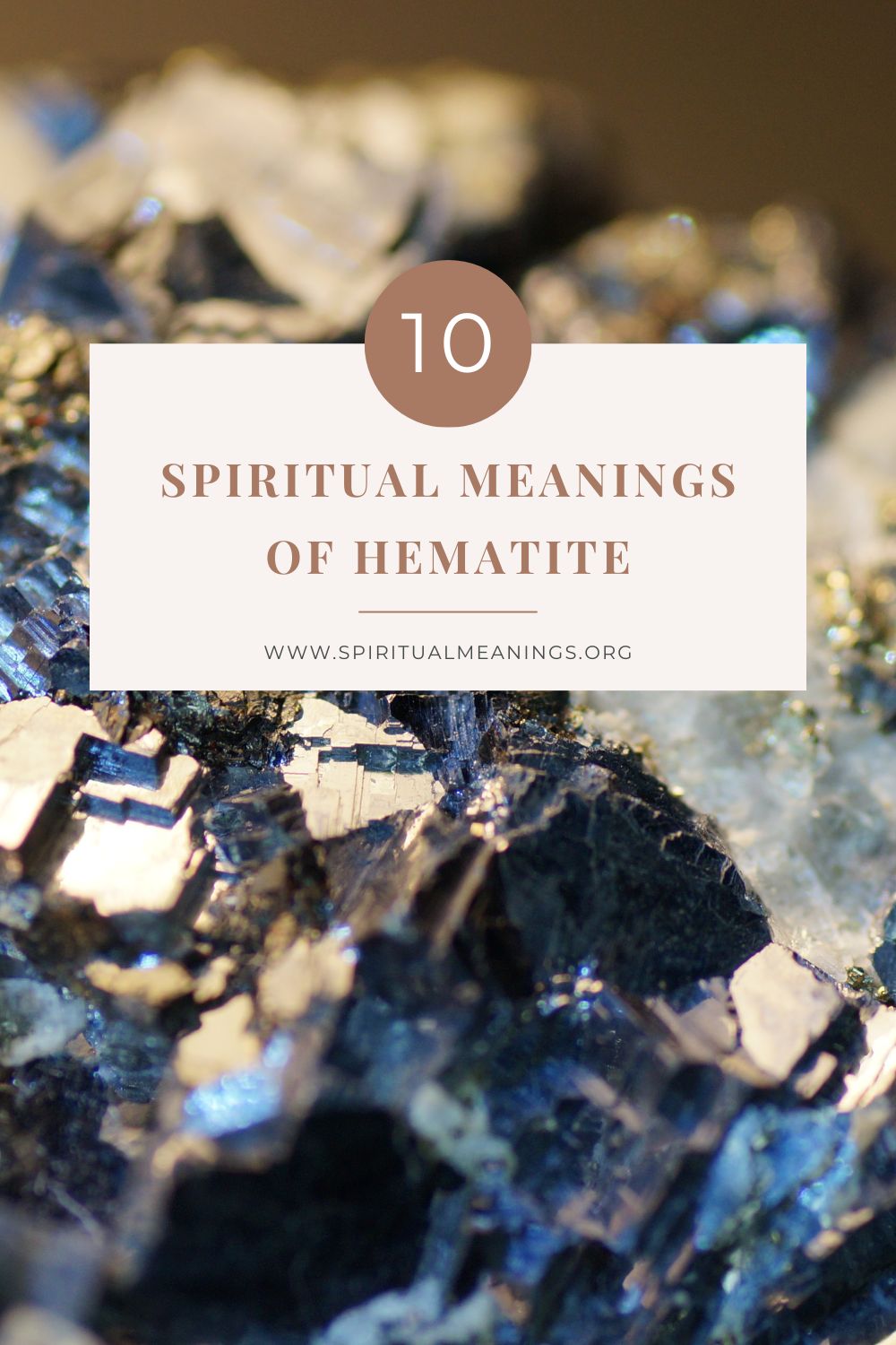 Spiritual Meanings of Hematite pin1