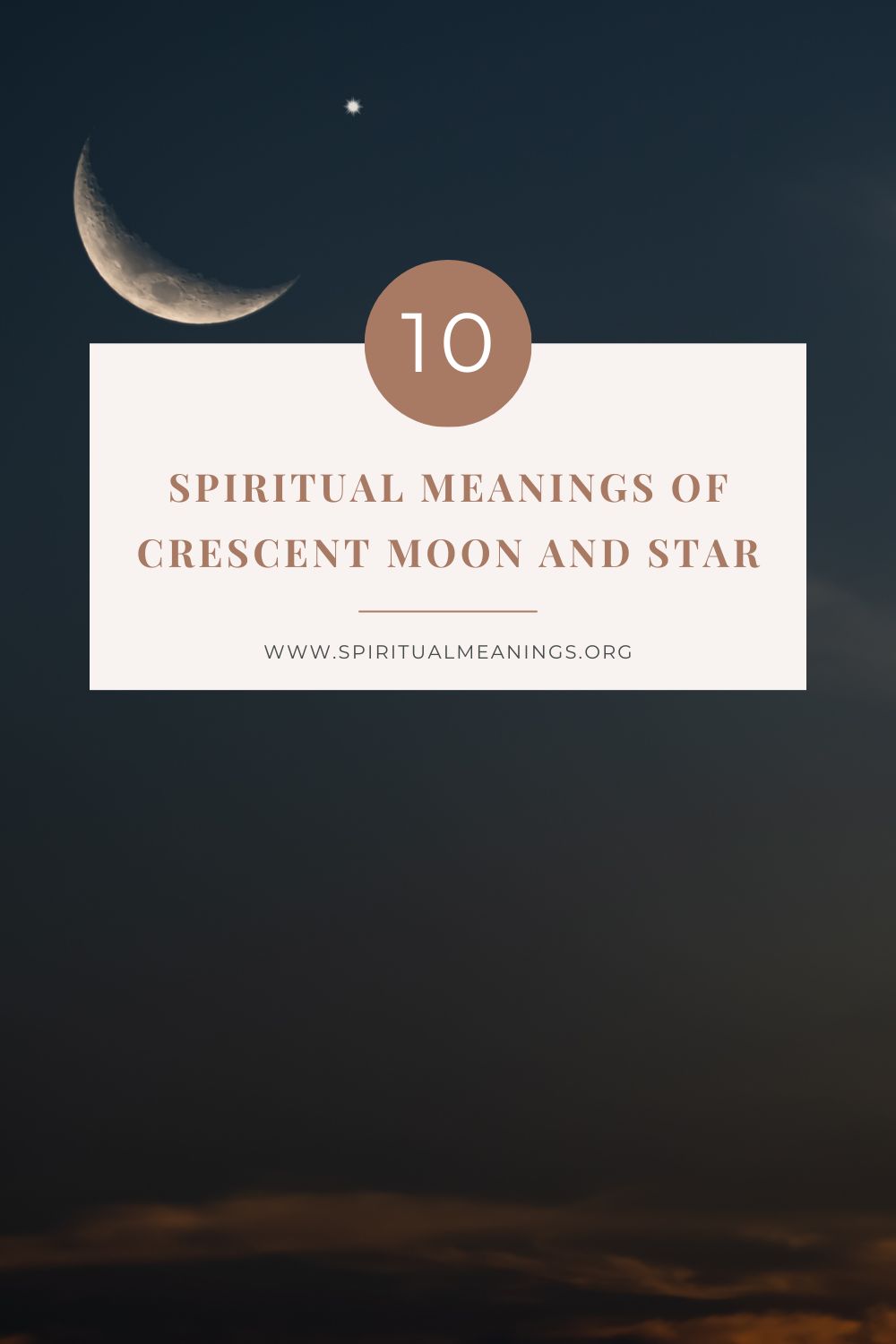 10 Spiritual Meanings of Crescent Moon and Star pin