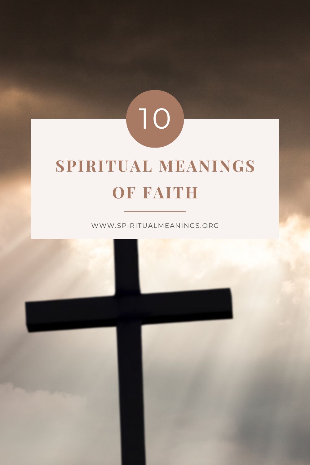 10 Spiritual Meanings of Faith pin