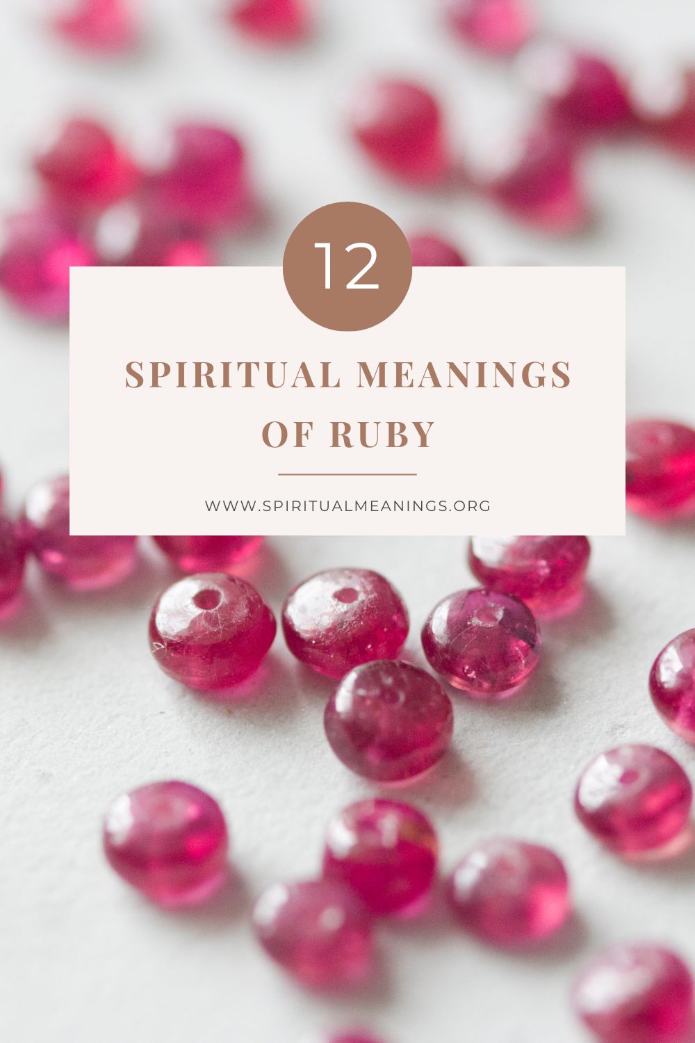 12 Spiritual Meanings of Ruby pin