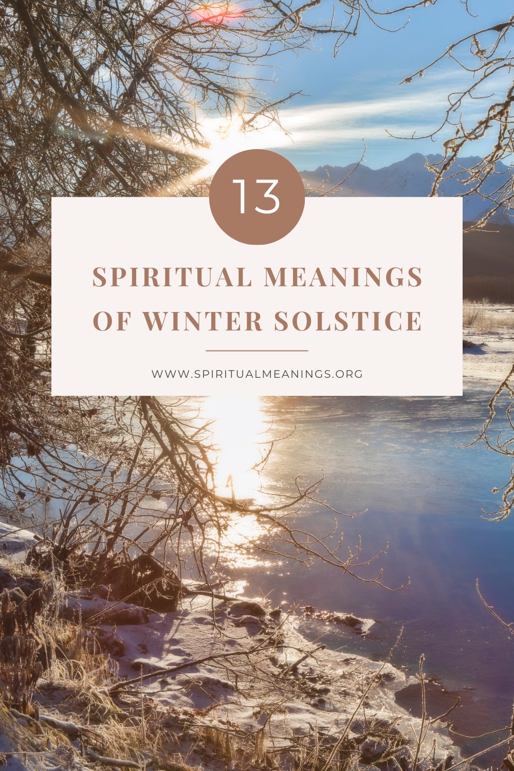 13 Spiritual Meanings of Winter Solstice pin