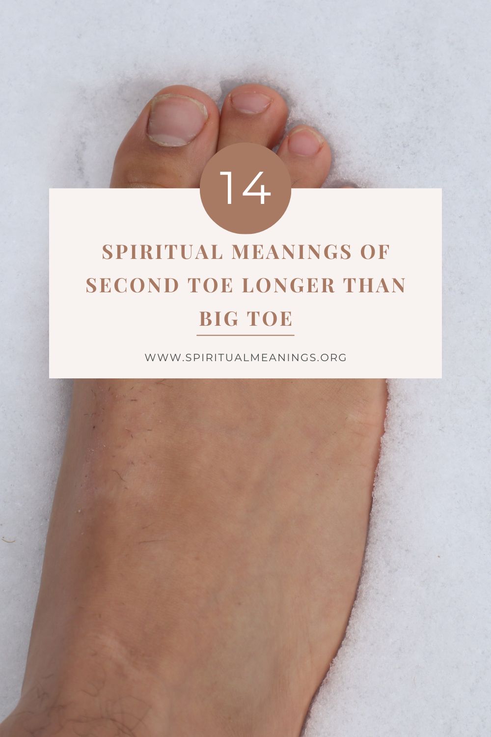 14 Spiritual Meanings of Second Toe Longer Than Big Toe pin